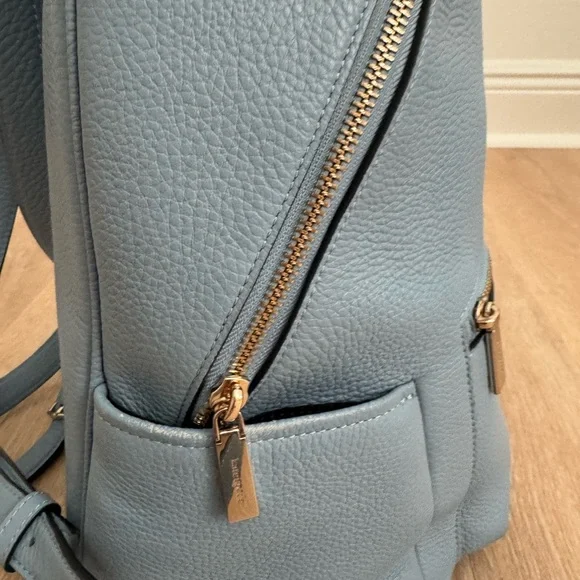 Kate Spade Blue Leather Backpack - Picture 5 of 16